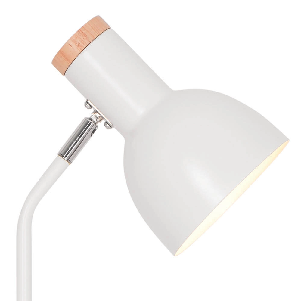 Weiße Schreibtischlampe Devone mit Stifthalter Nordlux 5704924024542