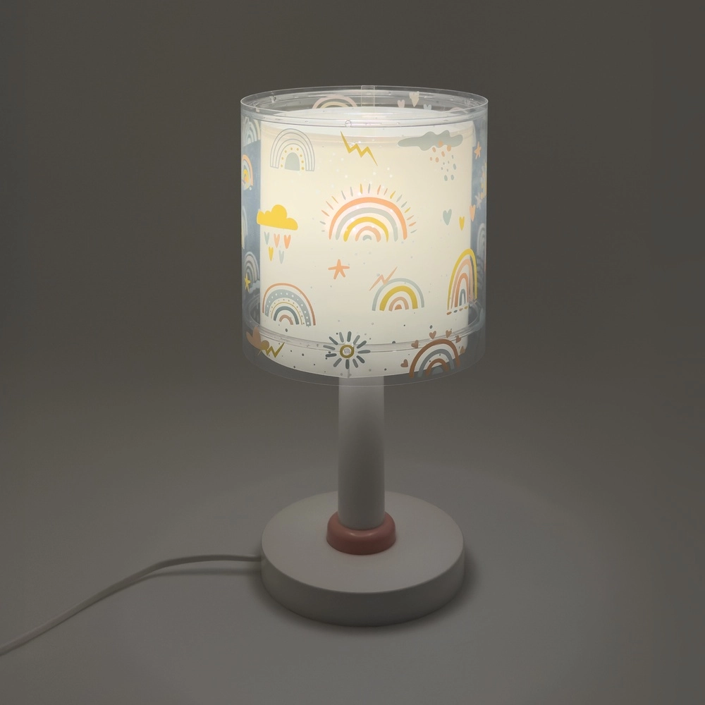 Tischlampe Rainbow rosa für Kinderzimmer Dalber 8420406411910