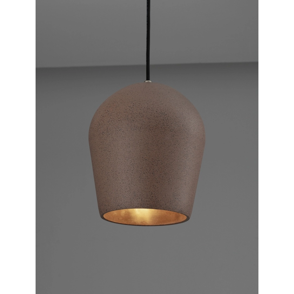 Pendelleuchte Omio Ø 20cm erdbraun