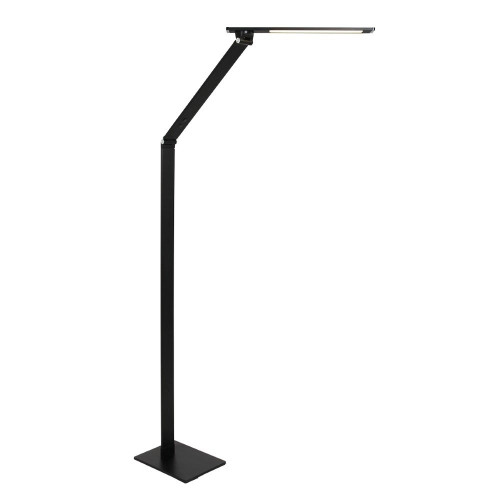 Schwarze Leselampe Serenade LED 100cm Steinhauer 8712746132656