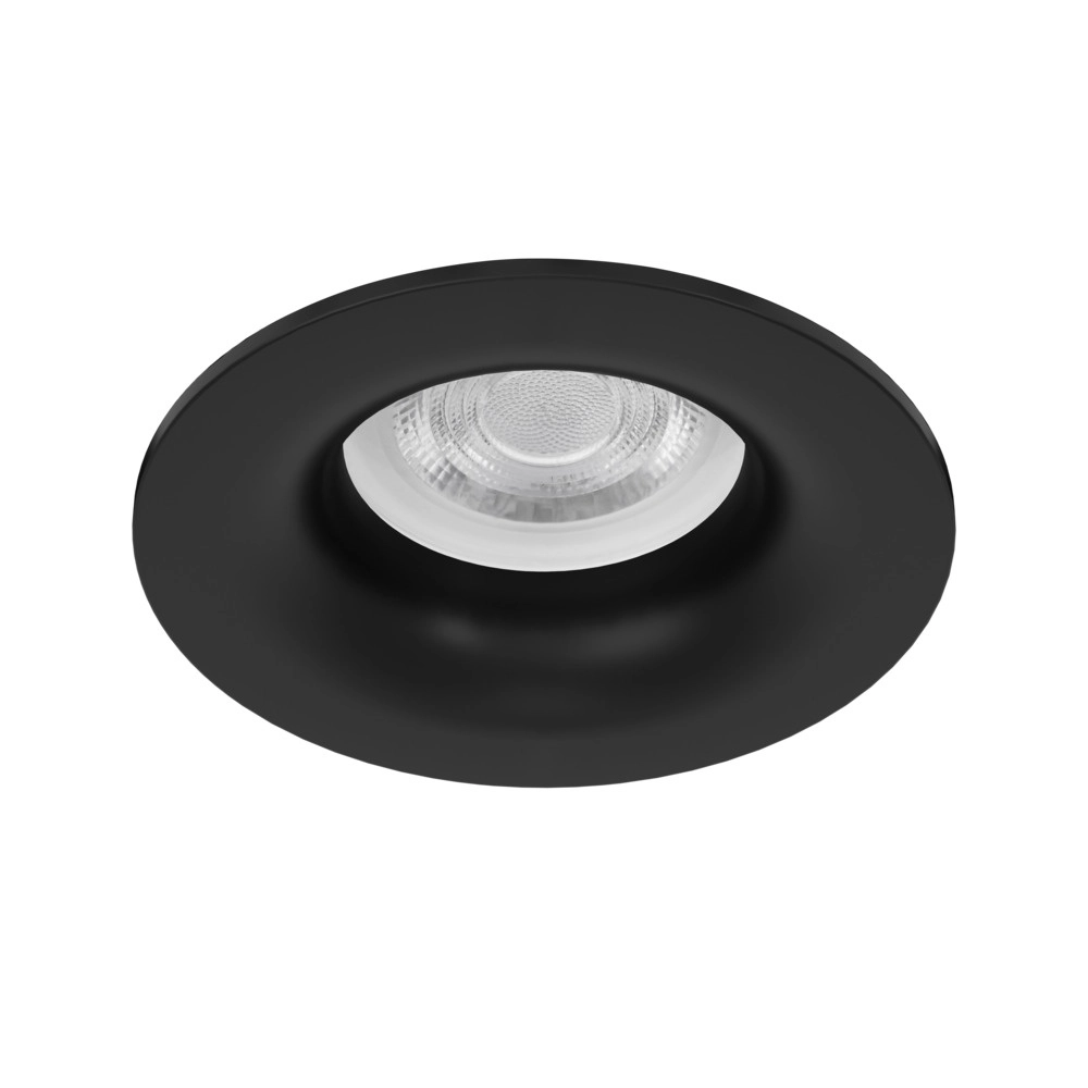 Einbaustrahler Salabate schwarz Ø 8,8cm IP65 Eglo 9008606358861