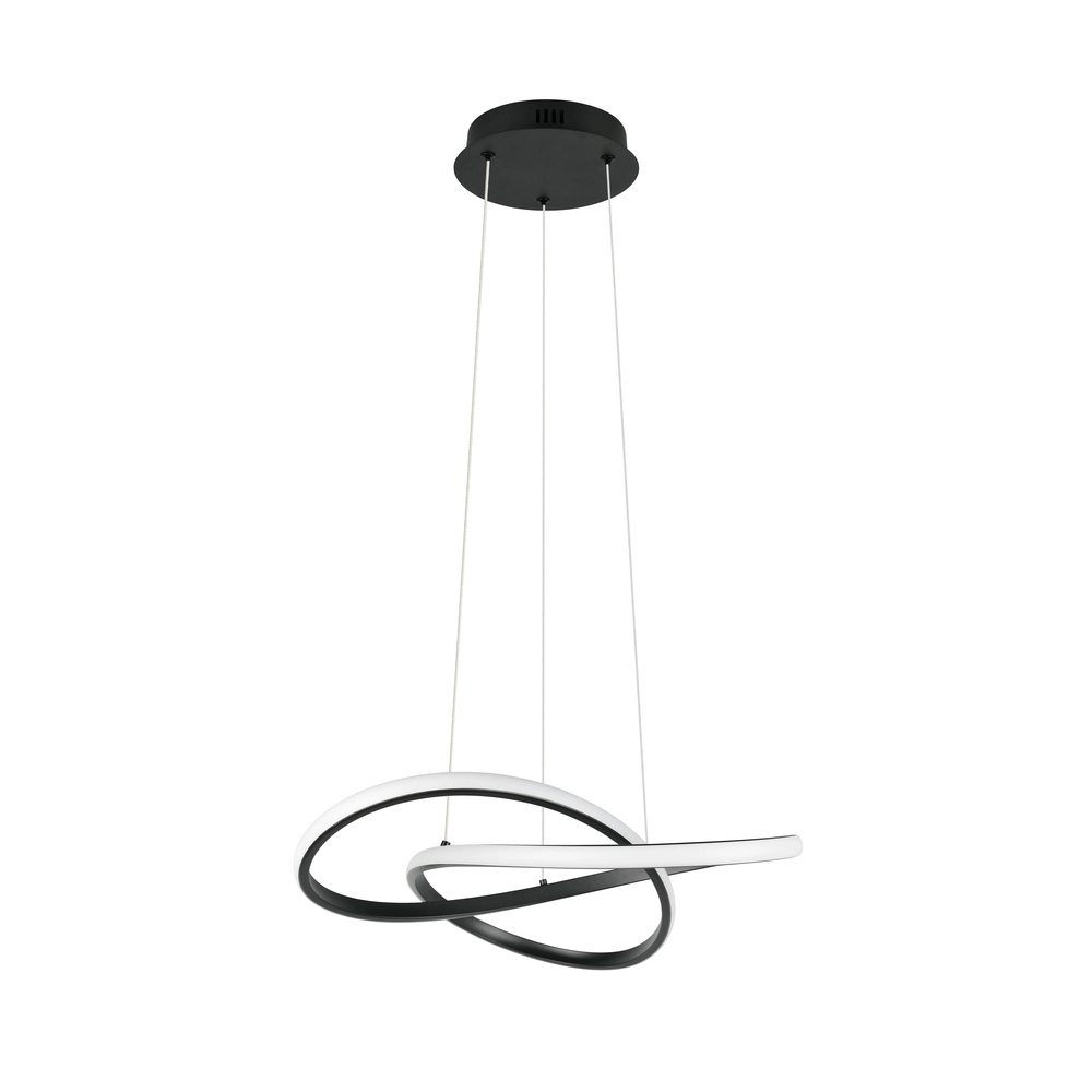 Design-Pendellampe Mansa Schwarz Trio 4017807682144