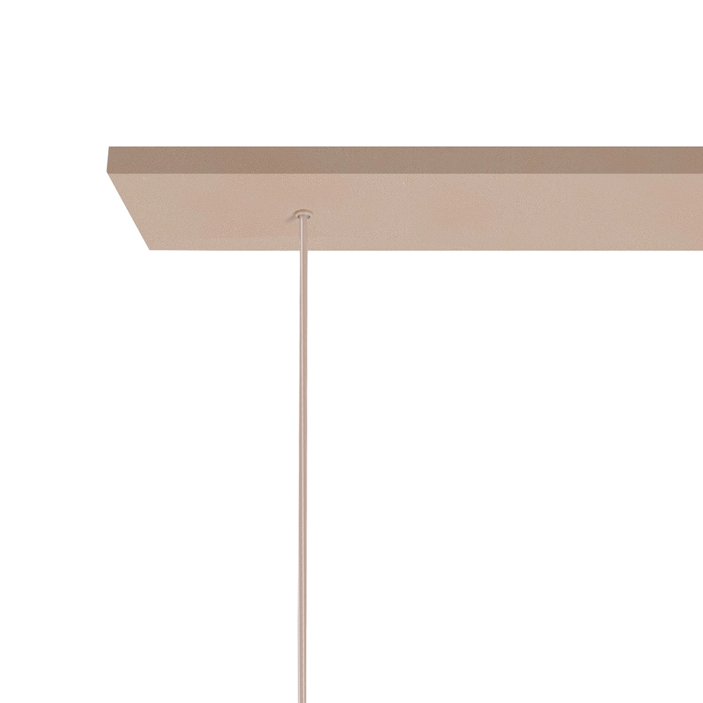 4-flammige Pendelleuchte Marrone sandbraun Highlight 8718379051364