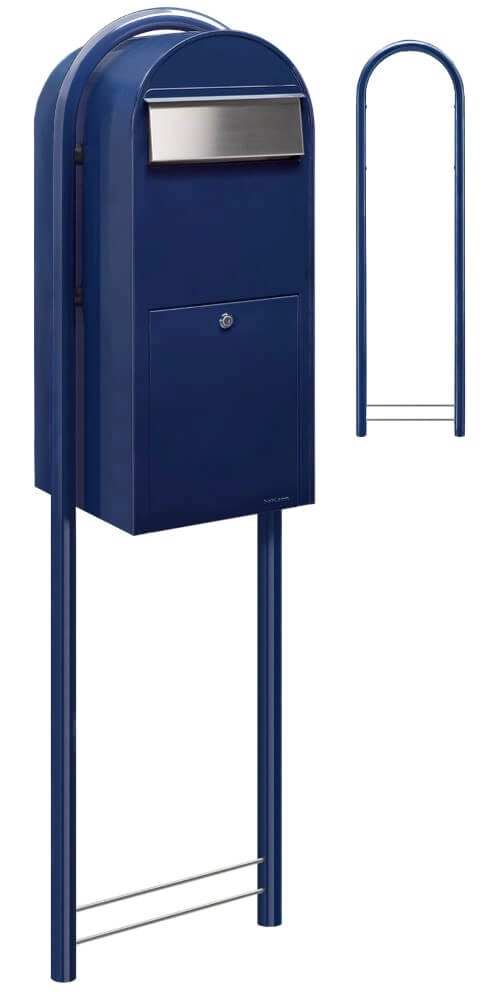 Briefkasten Jumbo 5003 i Dunkelblau Bobi 6417237026200