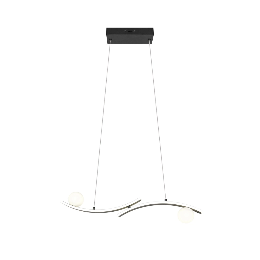 Design-Pendellampe Napoli Schwarz Trio 4017807683462