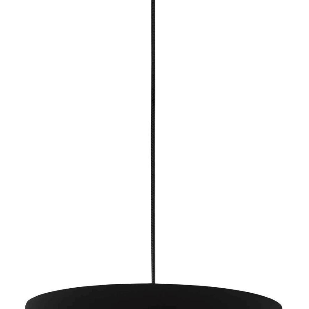 Schwarze Hängelampe Paraguaio Ø 36cm Stars of Light 9008606221004