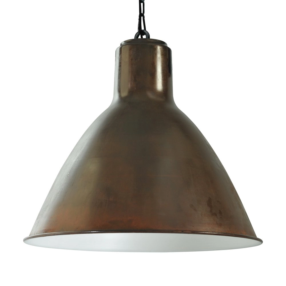 Pendelleuchte Industria 58 Kupferbraun mit schwarz Masterlight 8718121237497