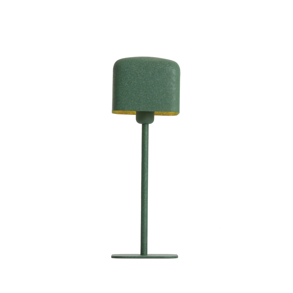 Nachttischlampe Elenie 15x15 cm – matt dunkelgrün Light & Living 8717807818791