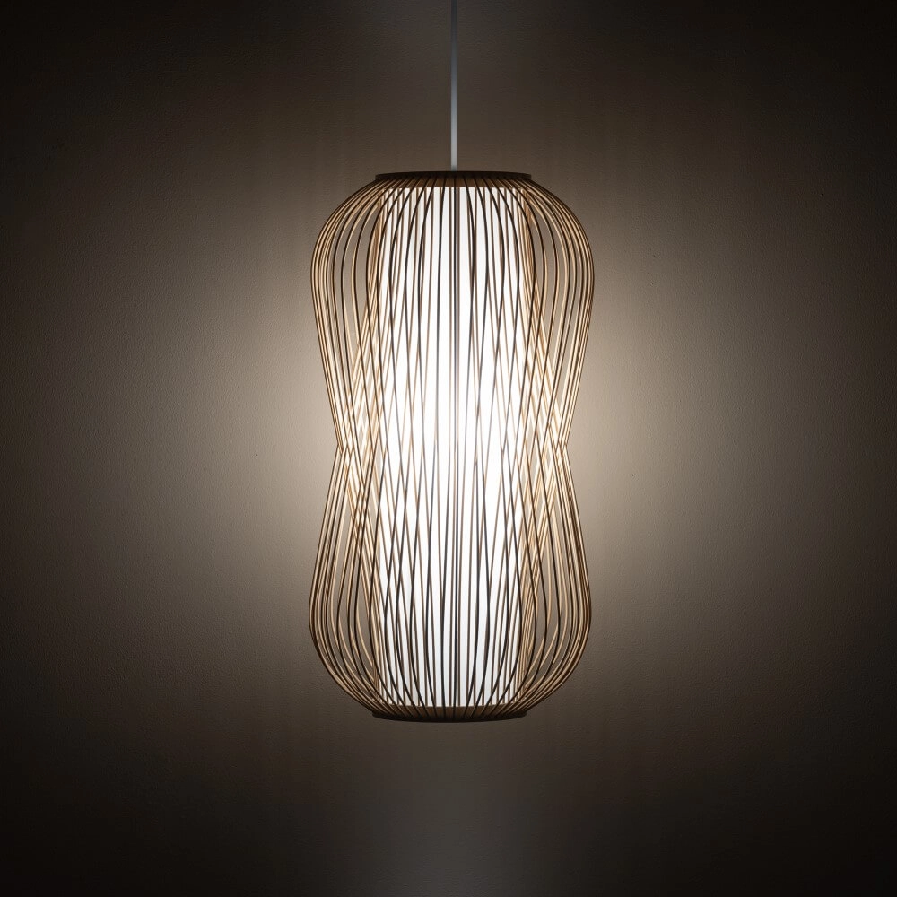 Rattan Pendelleuchte Puket L Ø 30cm Lyora 5903139111621