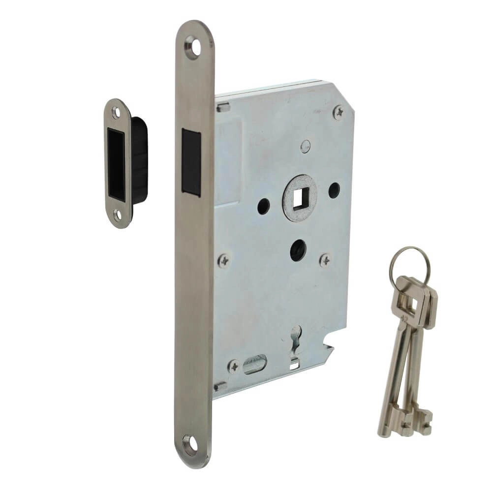 Schlosskasten Tastatur Domus Magnet Edelstahl abgerundet Intersteel 8714186463161