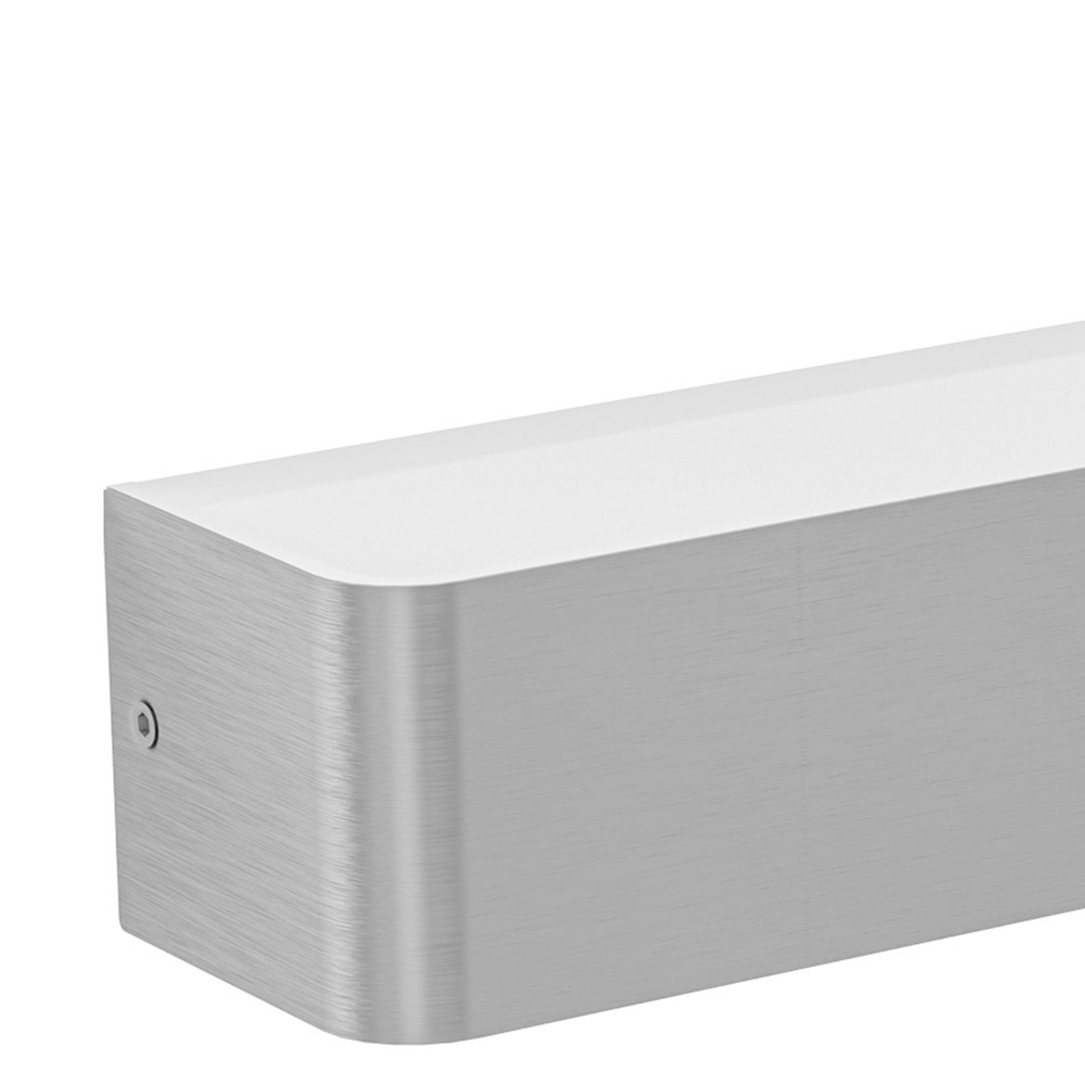 Langer Wandstrahler Sania 5 Edelstahl Eglo 9002759996925