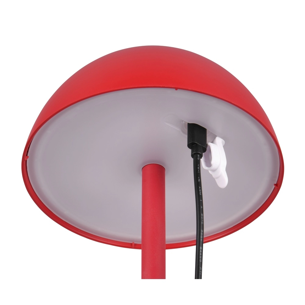 Tischlampe Ricardo rot Ø 13,5cm Trio 4017807601817