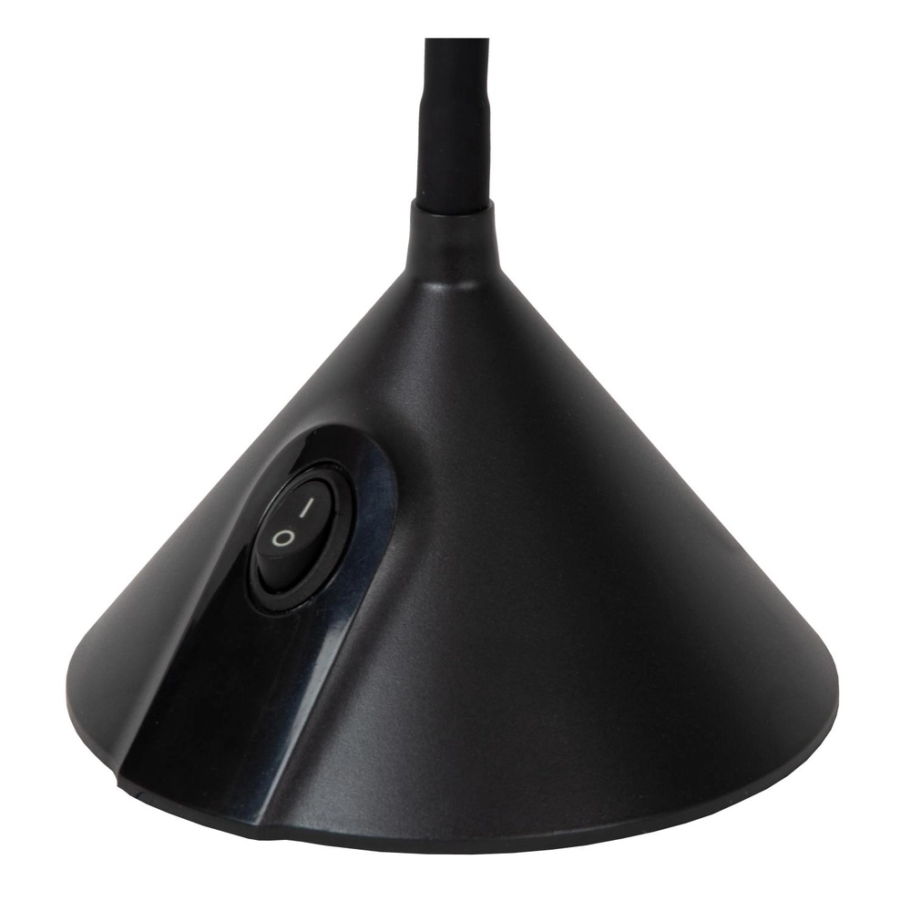 Schwarze Schreibtischlampe Milo LED 3,2W Lucide 5411212185891
