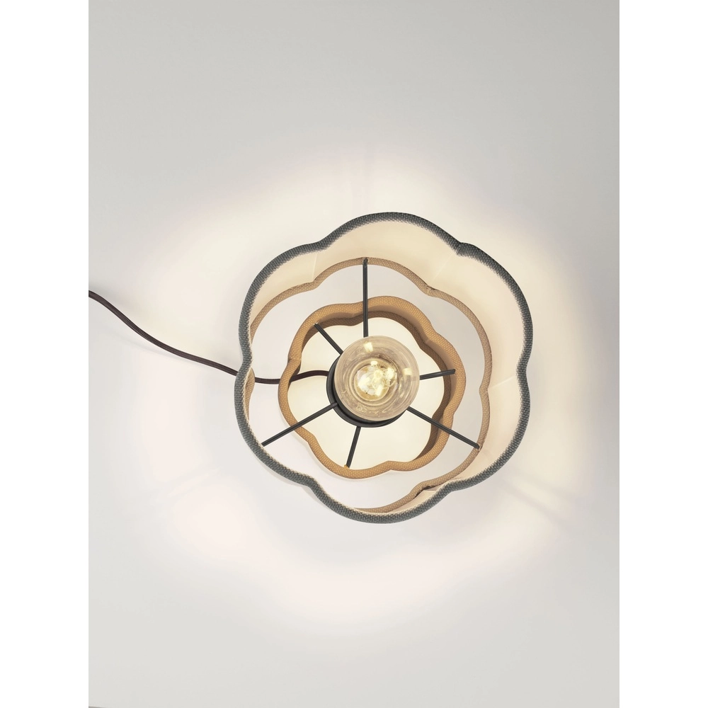 Tischlampe Bloosy Grau Lyora 5212017493521