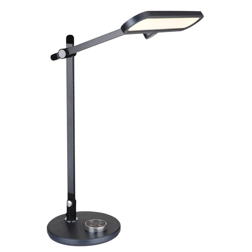 Schreibtischlampe Berletta grau Globo 9007371452644