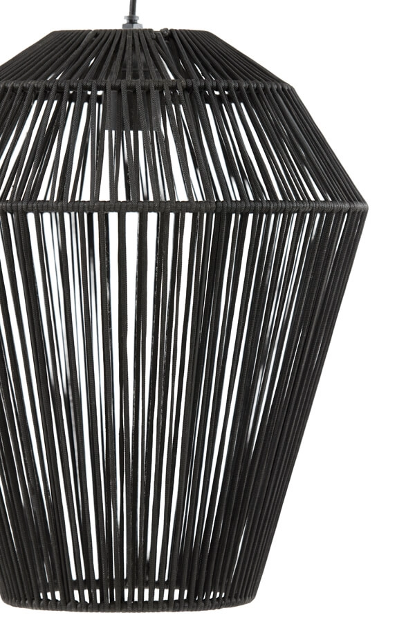 Böhmische Pendelleuchte Deya schwarz Ø 45cm Light & Living 8717807681166