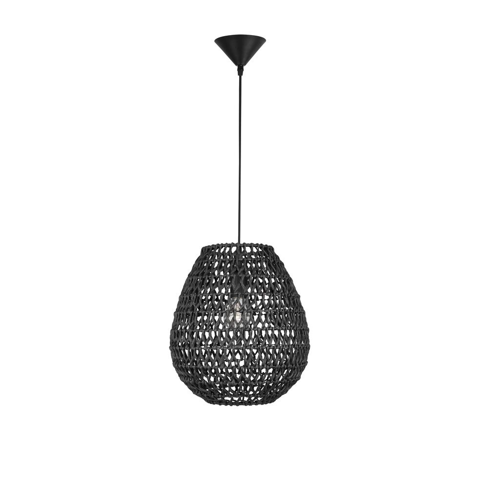 Böhmische Pendelleuchte Griffin schwarz Lyora 5212017421357
