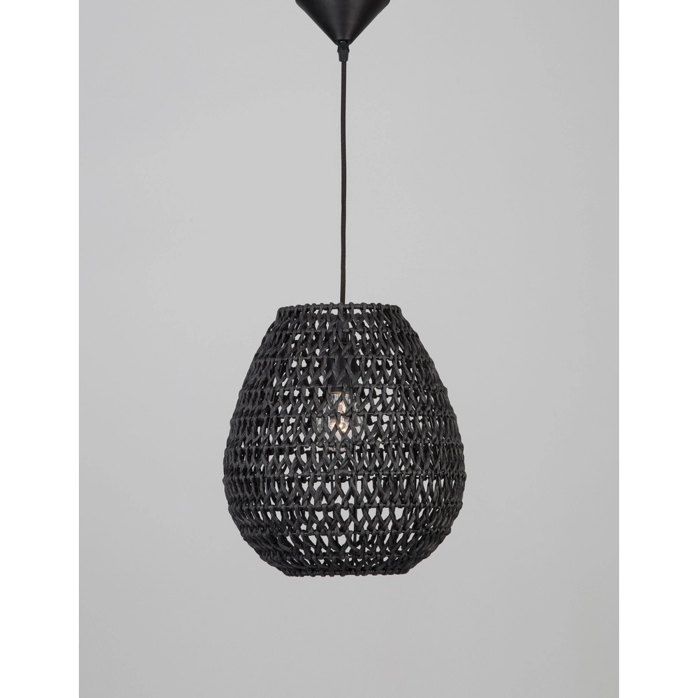 Böhmische Pendelleuchte Griffin schwarz Lyora 5212017421357