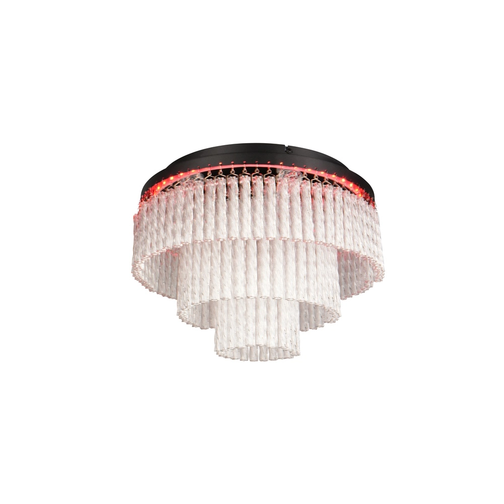Design-Deckenlampe Vono Schwarz Trio 4017807682236