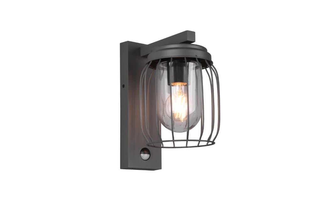 Wandlampe Tuela mit Bewegungssensor Anthrazit Trio 4017807506143