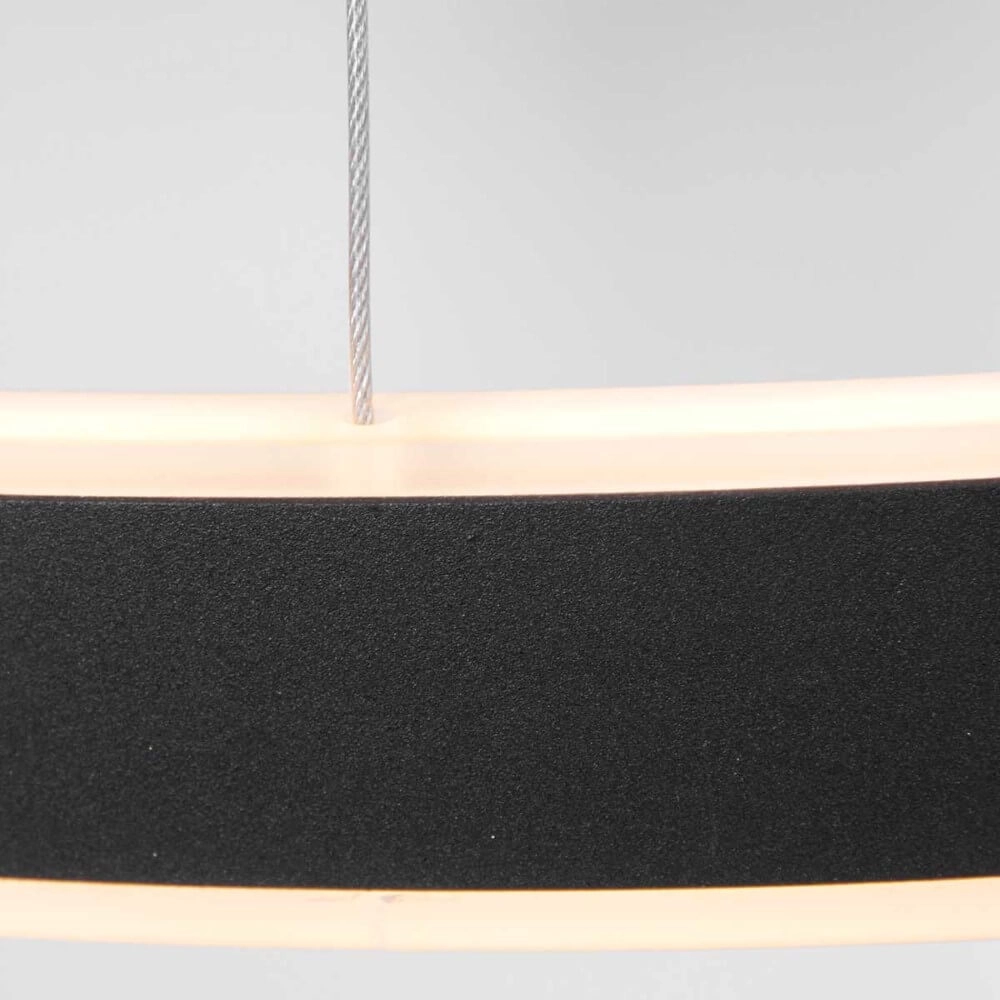 LED-Hängelampe Ringlux Schwarz Steinhauer 8712746166811