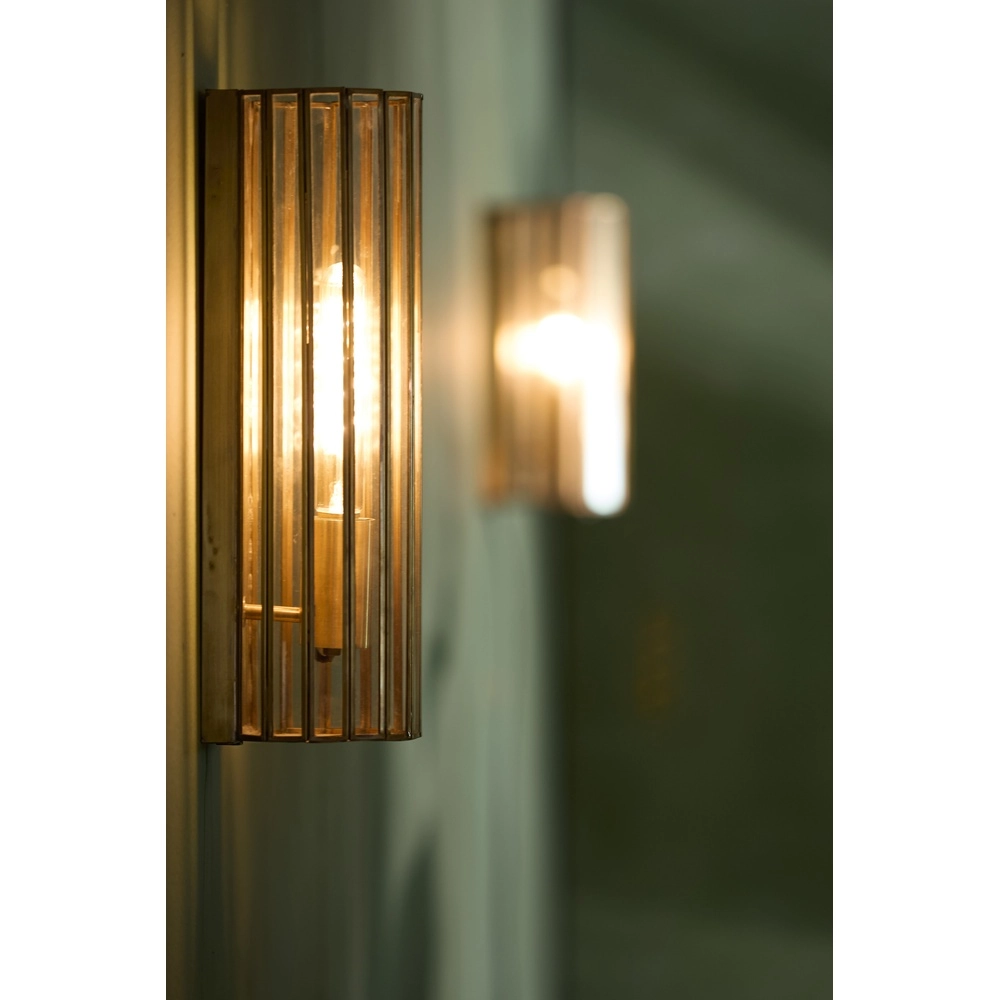 Industrie-Wandlampe StroBy Bronze 41 cm Light & Living 8717807262280