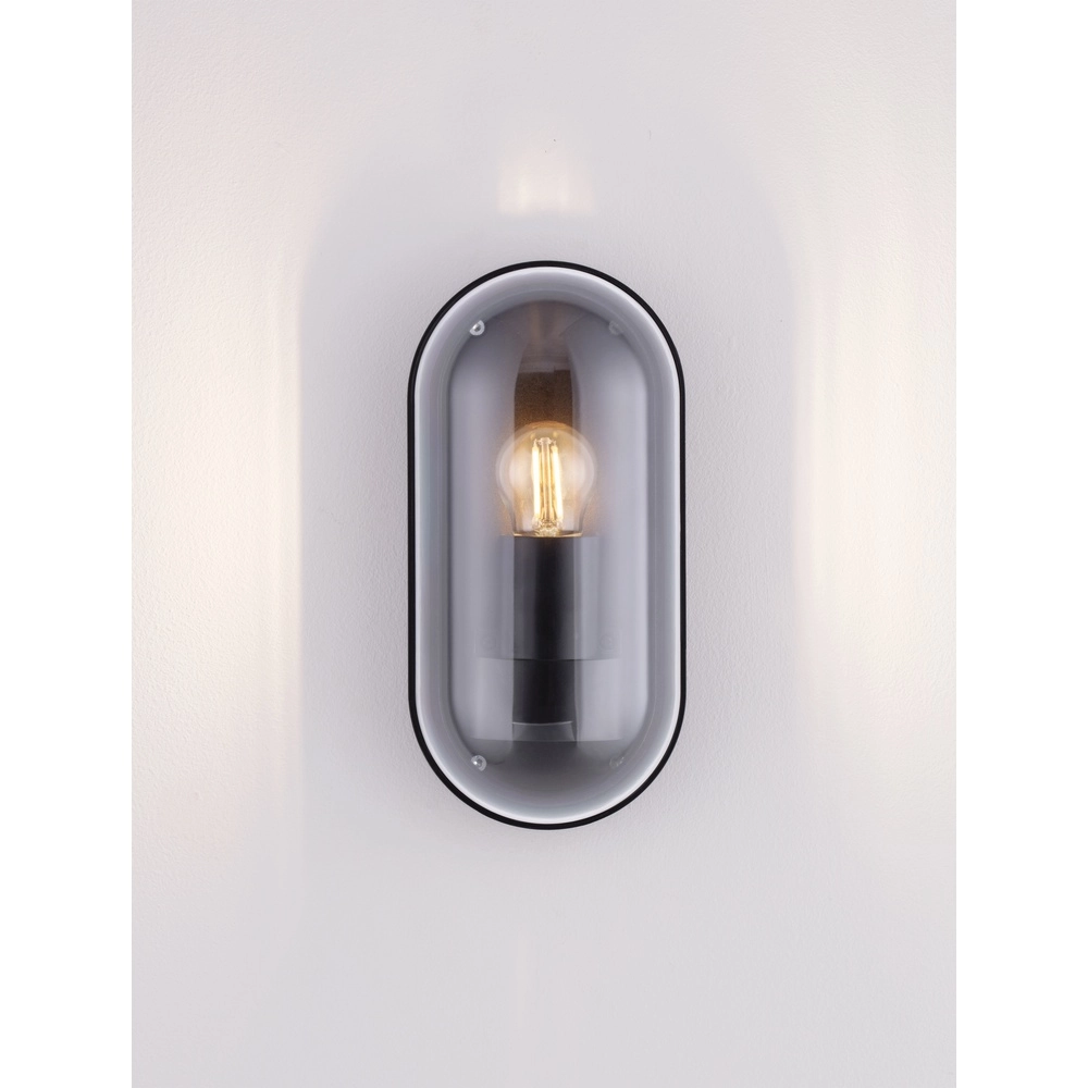 Ovale Wandleuchte Amel Klassisches Anthrazit Lyora 5212017449382
