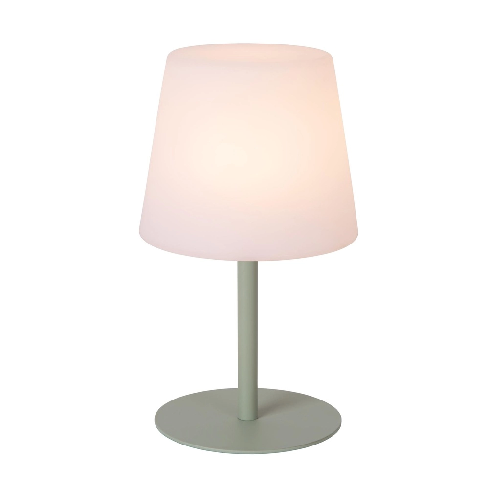 Wiederaufladbare Tischlampe Tyon Grün Lucide 5411212134752