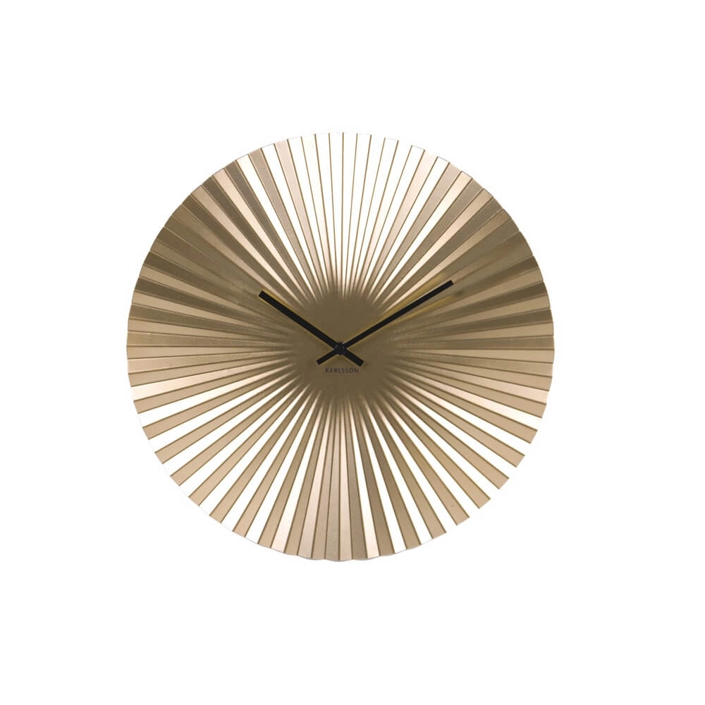 Wanduhr Sensu gold - Ø 40cm