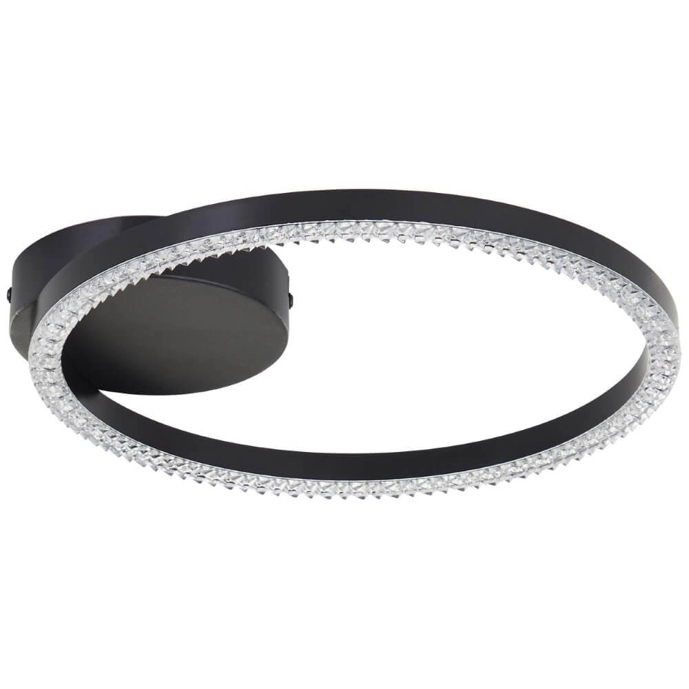 Schwarze Deckenleuchte Aurelia 1500lm Brilliant 4004353442117