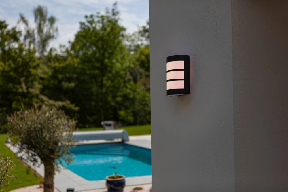 Anthrazitfarbene Wandleuchte Nila Design Lutec 6939412015385