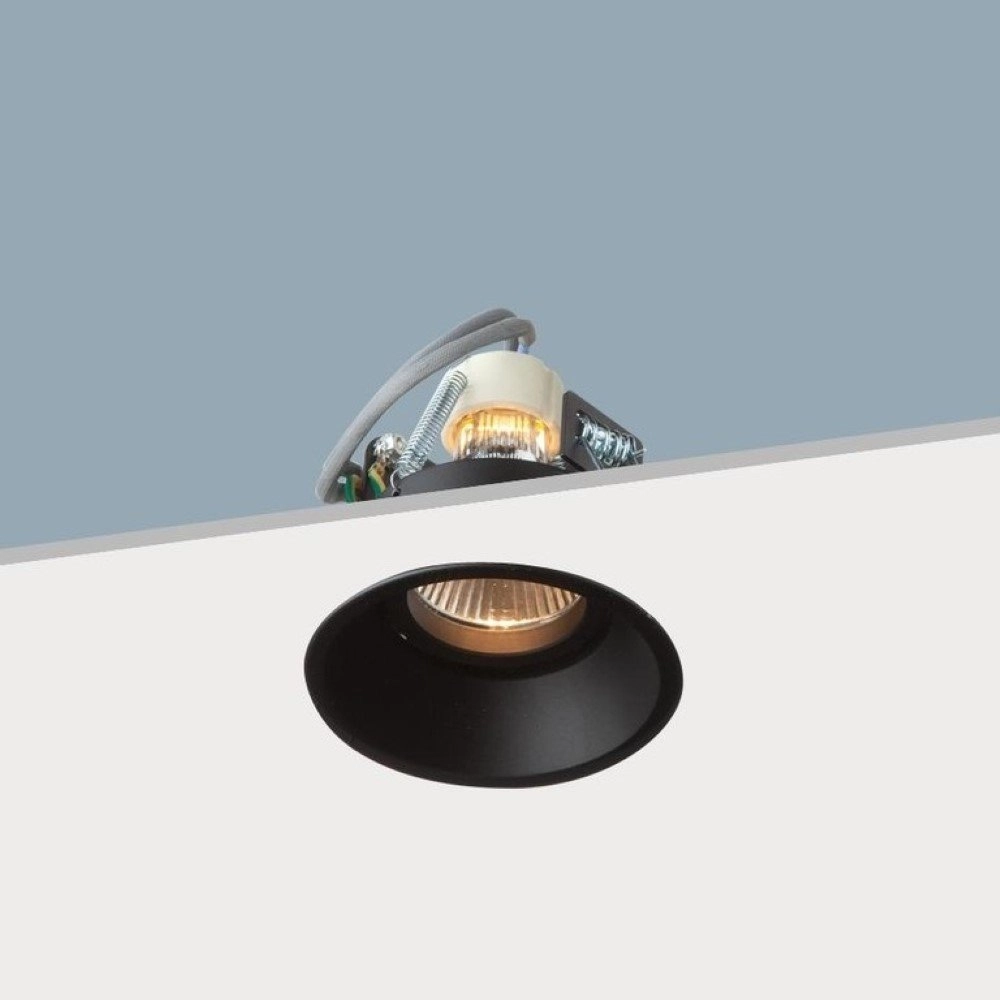 Schwarzer Einbau Spot Candice Ø 8,5 cm Artdelight 8719831735228
