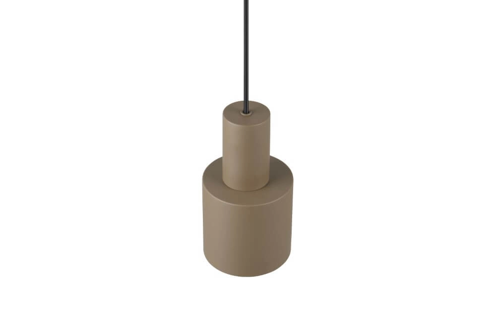Taupefarbener Anhänger Agudo Ø 12cm Trio 4017807613780