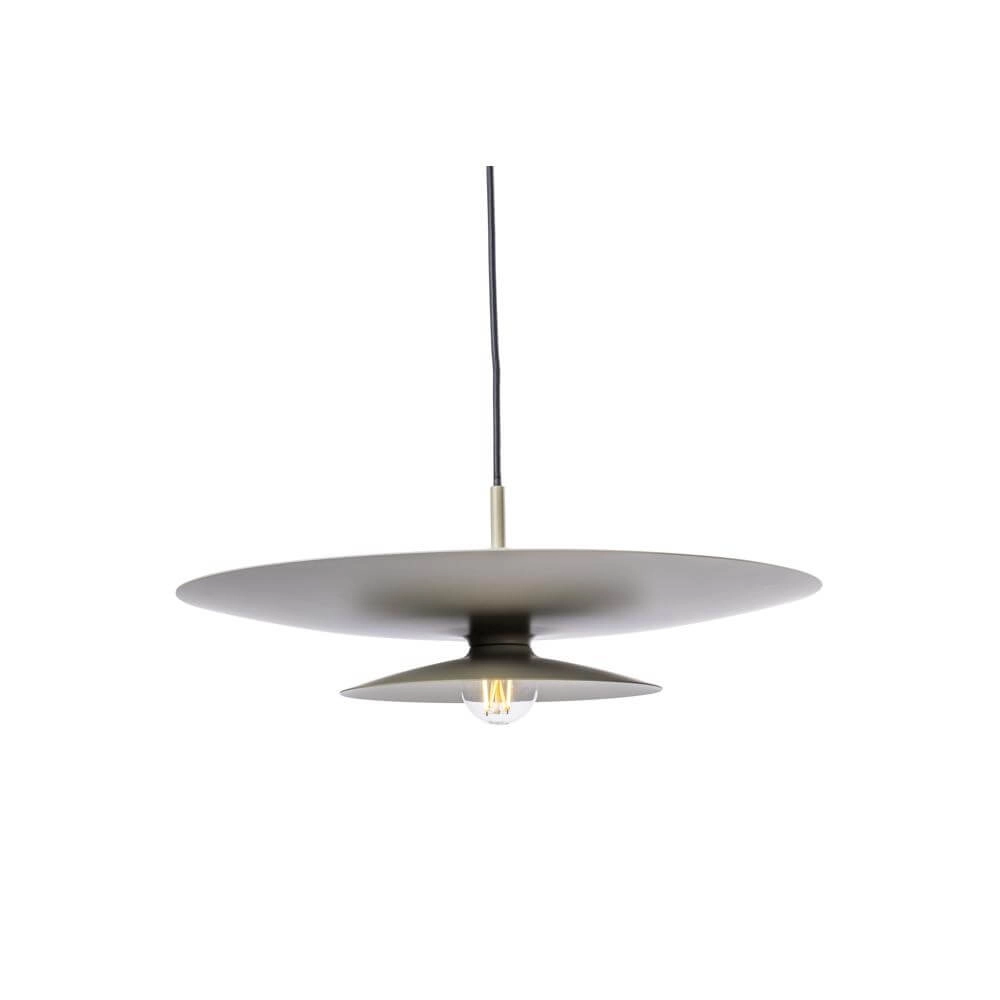 Pendelleuchte Linares Regenschirm khaki Ø 50cm Artdelight 8720701101685