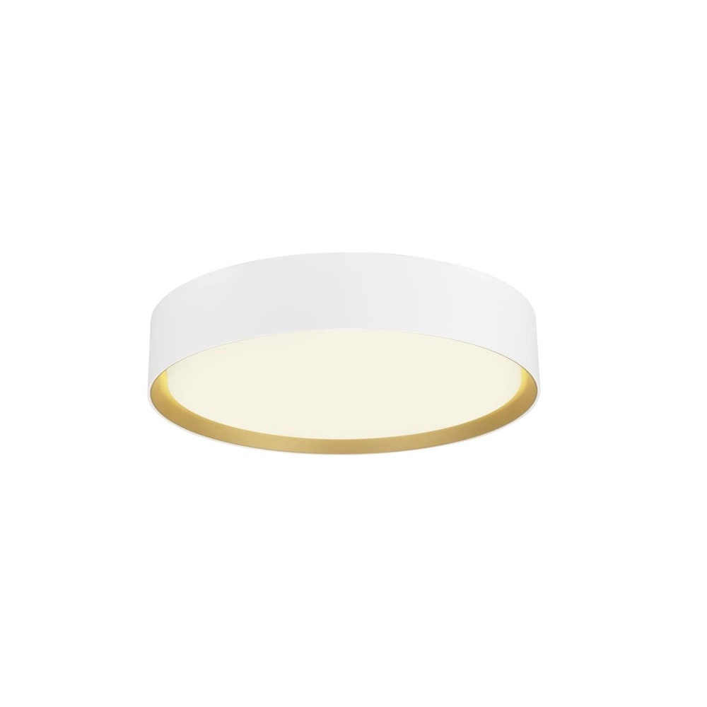 Deckenlampe Decona Ø 30cm weiß mit gold - 3000K/4000K SLV 4024163302975