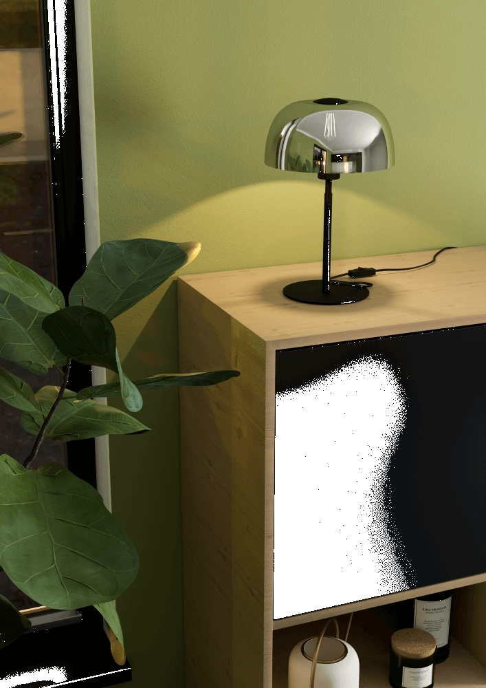 Design-Tischlampe Solo 2 Weiß Eglo 9008606235346