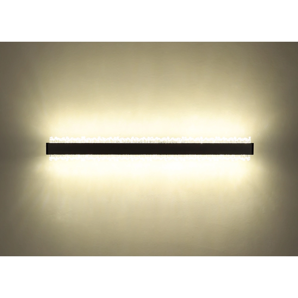 Schwarze Wandlampe Stalagmita 70,5 cm Globo 9007371569755