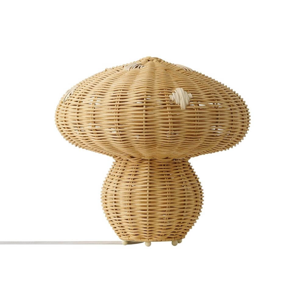 Tischleuchte aus Rattan Allie Ø 30cm Nordlux 5704924018794