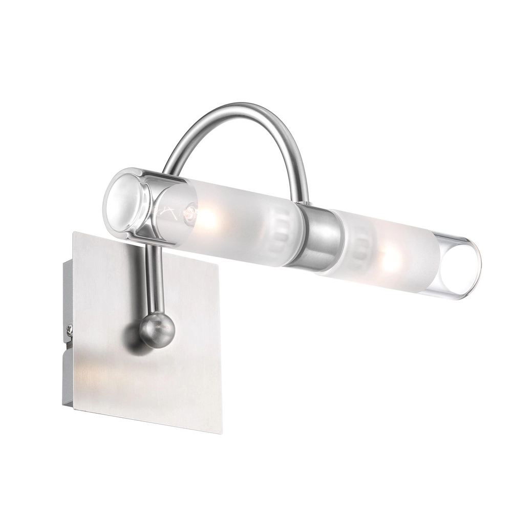 Wandleuchte Dritto Nickel