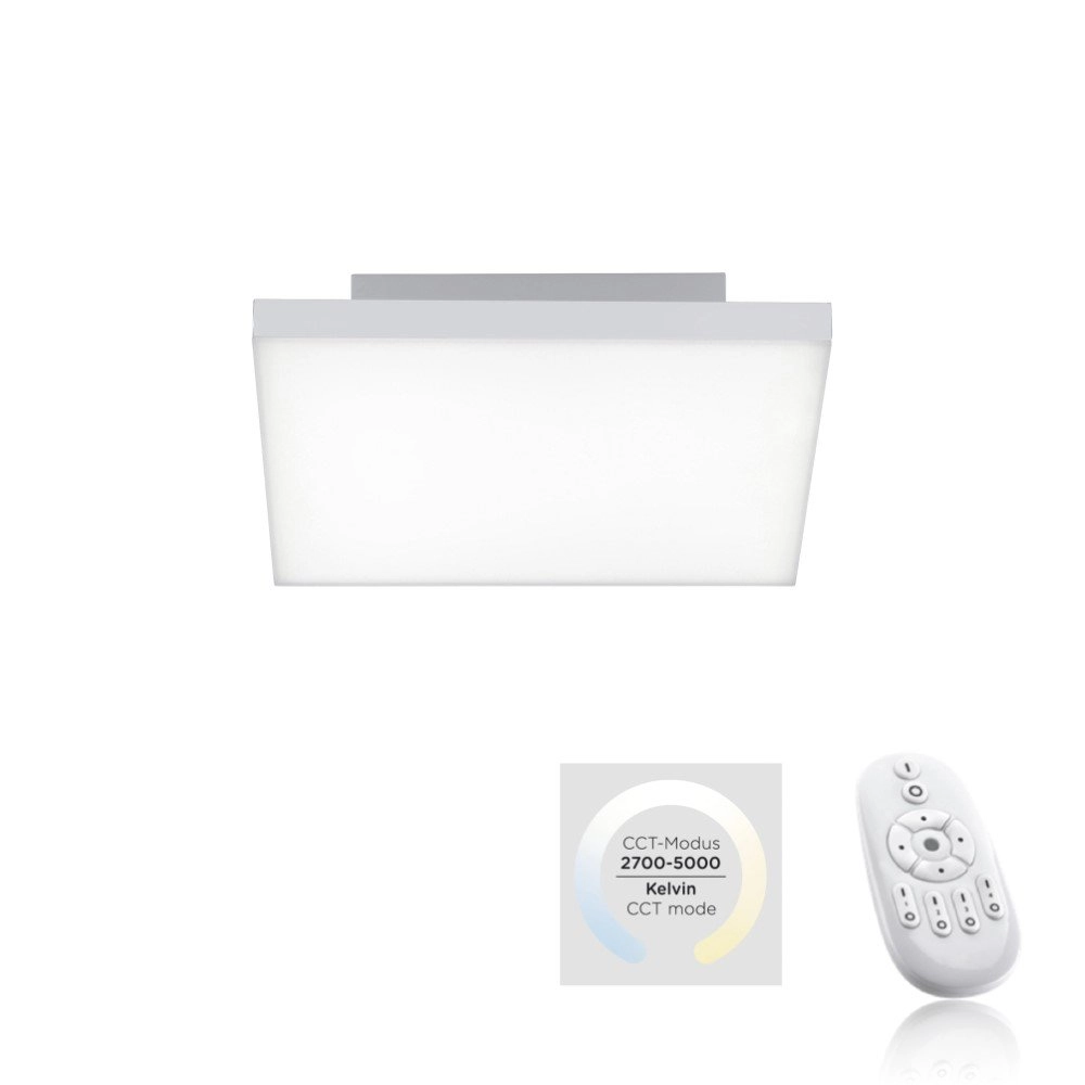 LED-Panel Canvas 17 W – 2700–5000 K – 30 cm weiß Just Light 4043689967383