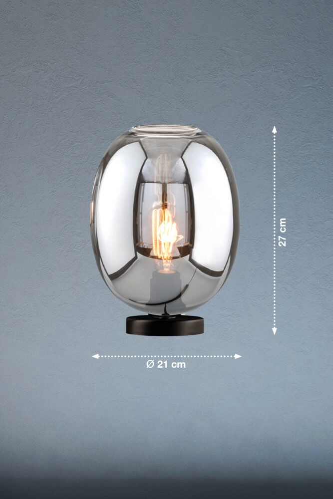 Tischlampe Nayla Ø 21cm Fischer & Honsel 4003694506441