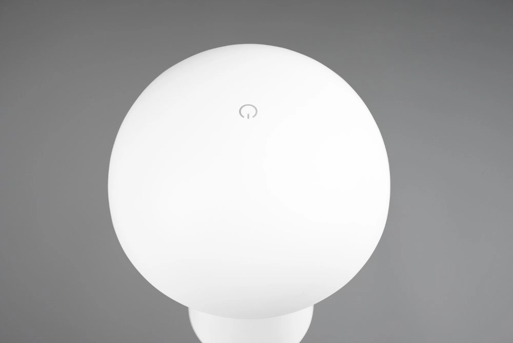 Gartentischlampe Lennon wiederaufladbar weiß Trio 4017807496314