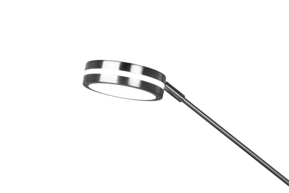 Große LED-Leseleuchte Franklin Edelstahl Trio 4017807525274