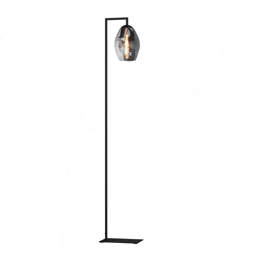 Stehlampe Estanys schwarz
