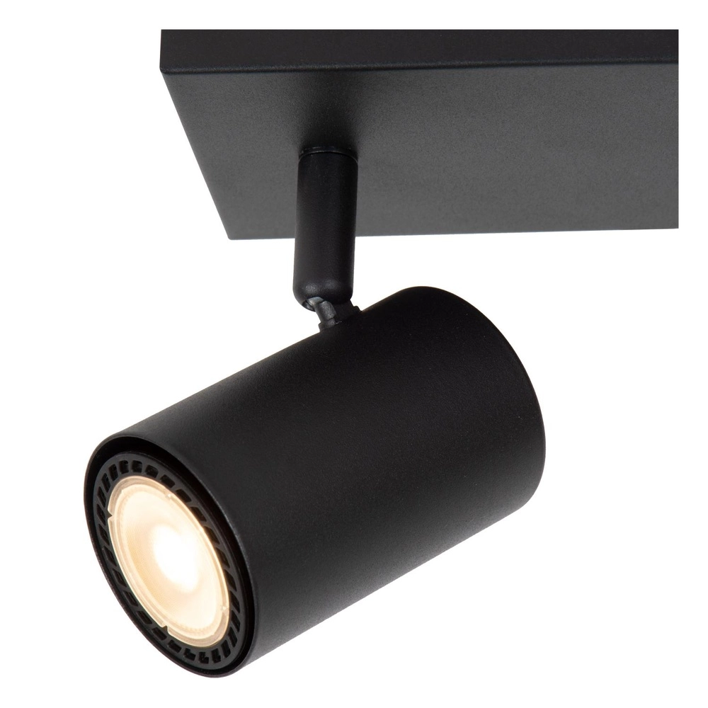 Deckenlampe Amigo 2-Licht Schwarz Lucide 5411212531018