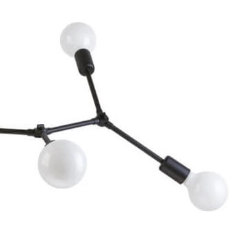 Schwarze Hängelampe Twig Lyora 5903139913898