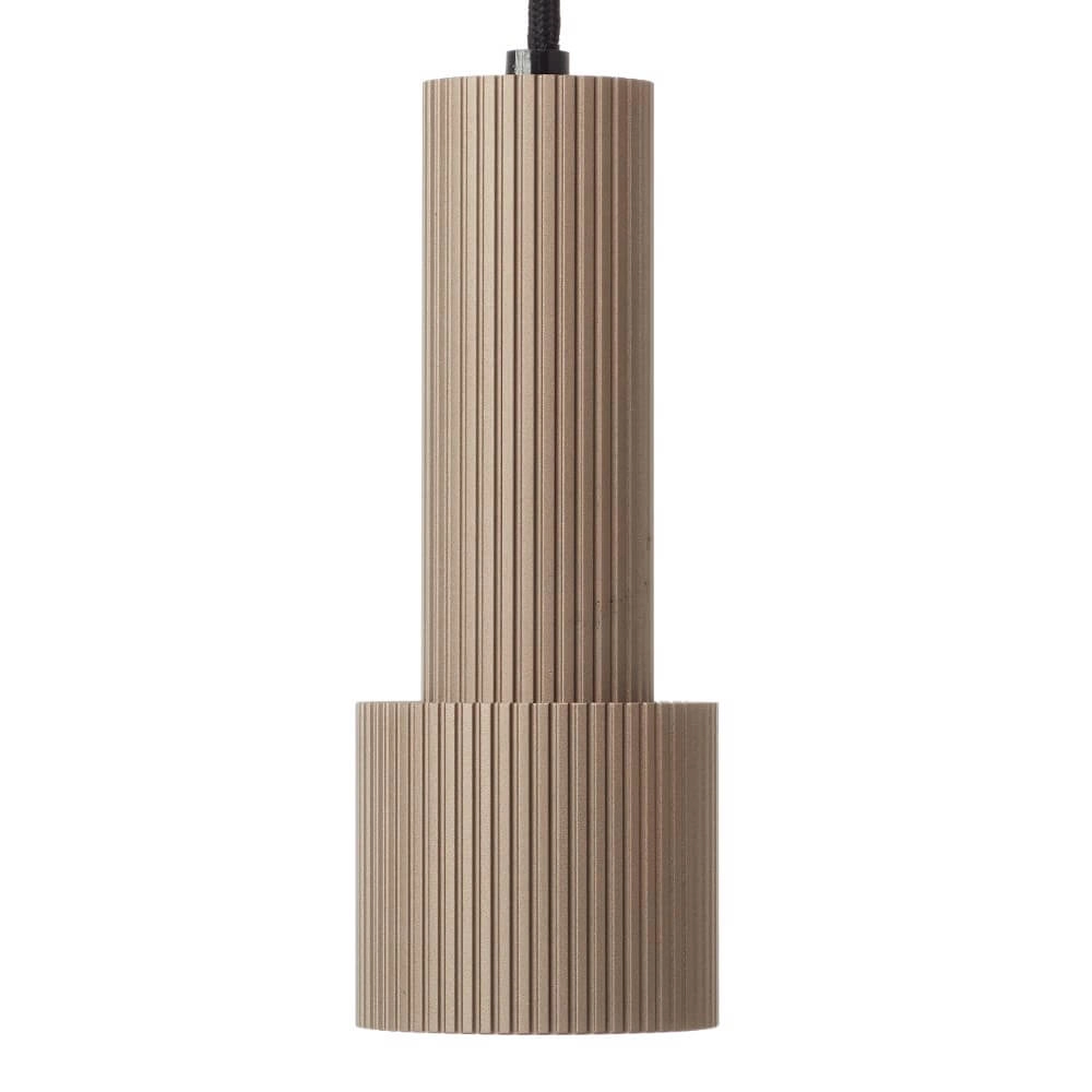 Hängelampe rund Cadiz 4-helles Schwarz mit Bronze Brilliant 4004353446955