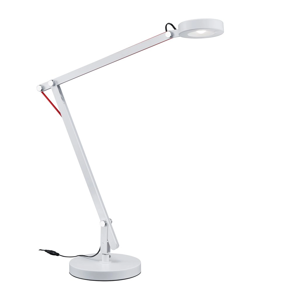 LED Schreibtischlampe Amsterdam weiß