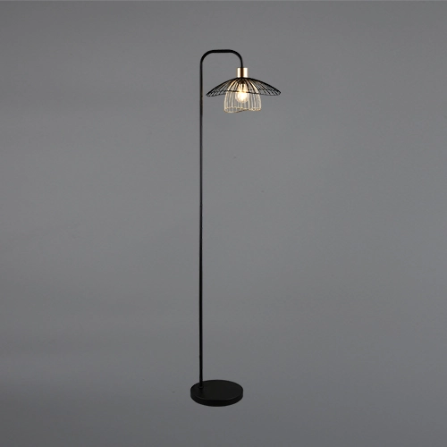 Stehlampe Lauris Schwarz Trio 4017807678109