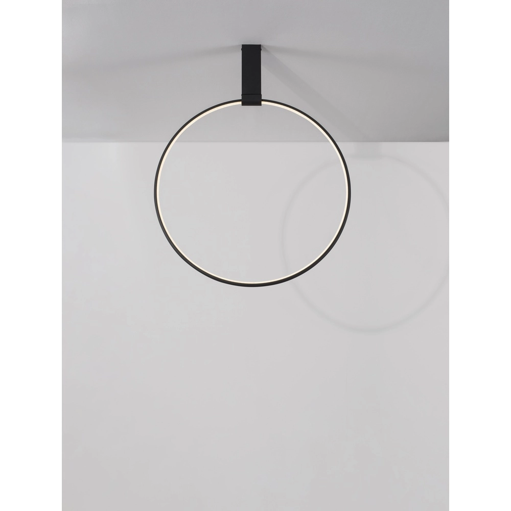Design-Deckenleuchte Garve schwarz Ø 60cm Lyora 5212017431813